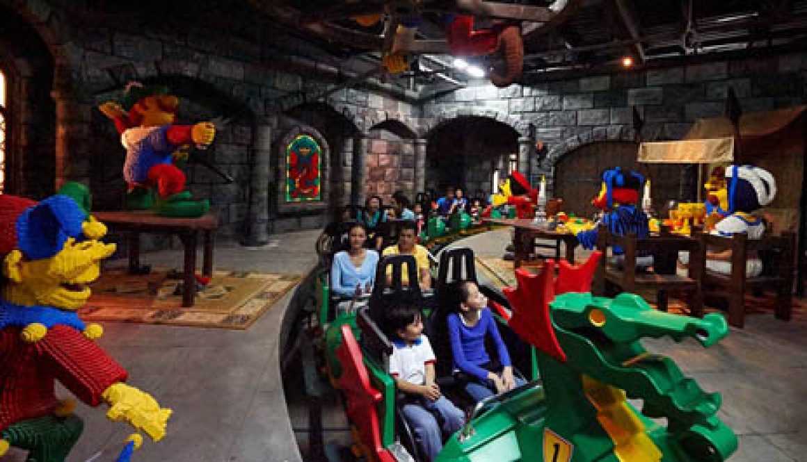 Hullámvasút Legolandban