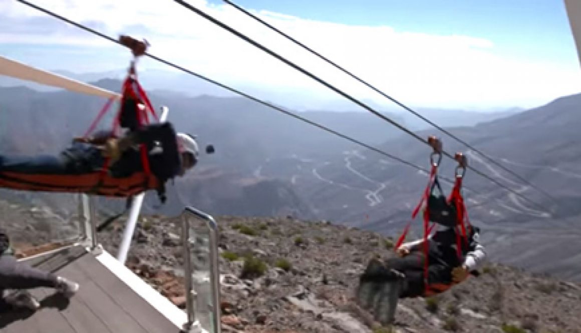 Zipline at Jebel Jais